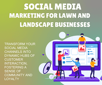 Social media Social media graphic for lawn care