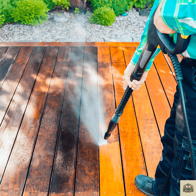 Power-washing-deck power washing deck